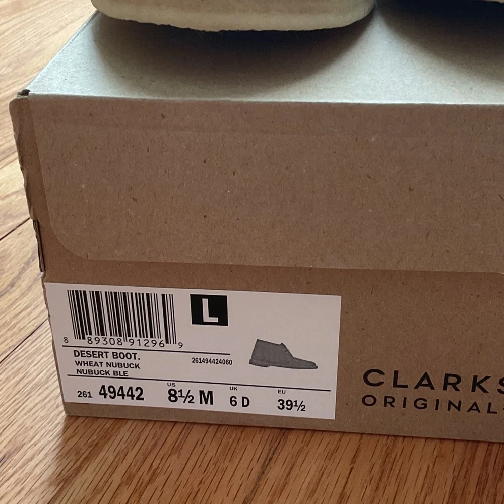 Clarks Originals Women’s Leather Chukka Desert Boots 8.5 - Picture 6 of 8